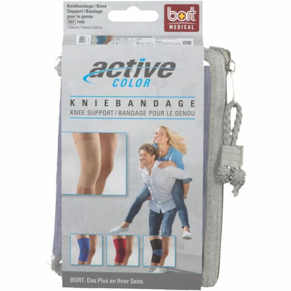 Bort ActiveColor® Kniebandage Gr. S blau