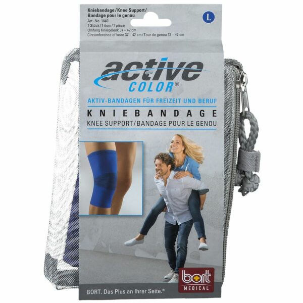 Bort ActiveColor® Kniebandage Gr. L blau