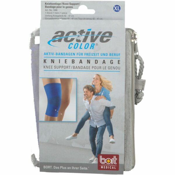 Bort ActiveColor® Kniebandage Gr. XL blau