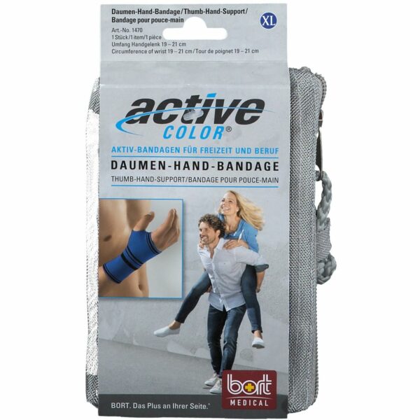 Bort ActiveColor® Daumen-Hand-Bandage Gr. XL blau