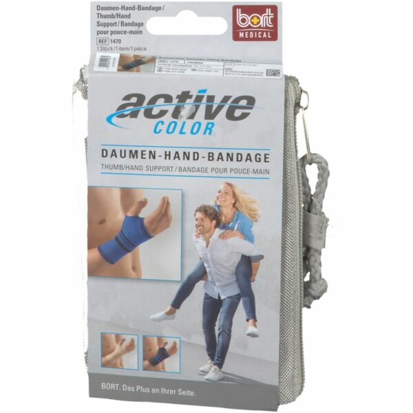 Bort ActiveColor® Daumen-Hand-Bandage Gr. M schwarz