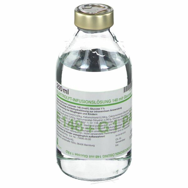 Elektrolyt-Infuisionslösung 148 mit Glucose 1 PÄD