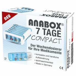 Anabox® 7 Tage Compact blau/weiß