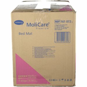 MoliCare Premium Bed Mat 7 Tropfen 60x90 cm mit Flügeln