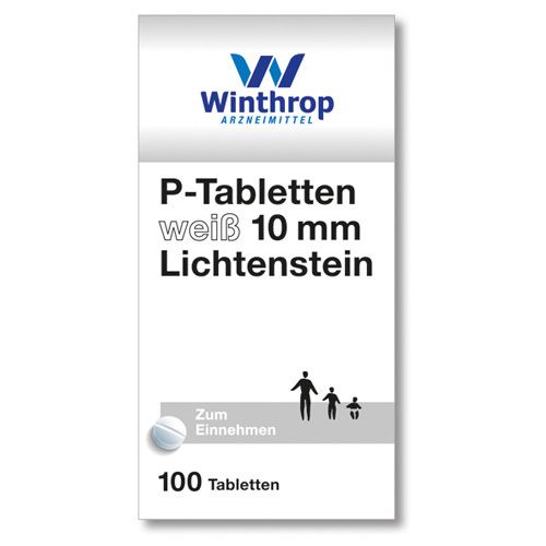 P-Tabletten weiß 10 mm Lichtenstein