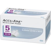 Accu Fine® sterile Nadeln 5 mm (31G)