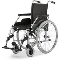 Meyra Rollstuhl Budget 9.050 Faltrollstuhl Sitzbreite 46cm inkl. Trommelbremse für die Begleitperson