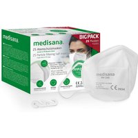 medisana RM 100 Ffp2 Maske - 25 Stück Atemschutzmaske Atemmaske Gesichtsmaske