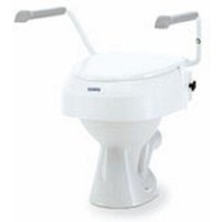 Invacare Aquatec 900 mit Armlehnen Toilettensitzerhöhung