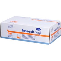 Peha-Soft Vinyl Untersuhungshandschuhe unsteril puderfrei XS 100 Stück