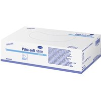Peha-soft® nitrile guard puderfrei unsteril Untersuchungshandschuhe Gr. L 8 - 9
