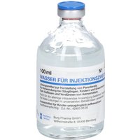 Wasser für Injektionszwecke
