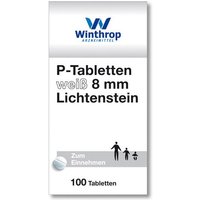 P-Tabletten weiß 8 mm Lichtenstein