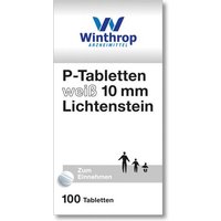 P-Tabletten weiß 10 mm Lichtenstein