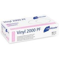 Meditrade Vinyl 2000 PF Untersuchungshandschuhe