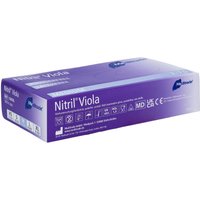 Meditrade Nitril® Viola Nitrilhandschuhe Farbig lila
