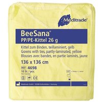 BeeSana® Schutzkittel mit Beschichtung und Ärmelbündchen