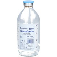 Vakuumflasche ratiomed 500 ml Glas