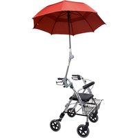 Regen - oder Sonnen - Schirm für Rollatoren und Rollstühle