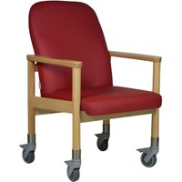Devita Stuhl mit Rollen und Schiebegriff Lübeck 50 cm Sitzhöhe
