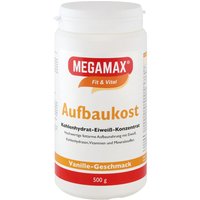 Megamax® Fit & Vital Aufbaukost Kohlenhydrat-Eiweiß-Konzentrat Vanille-Geschmack