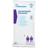 Dr. Schumacher Decontaman Pre Wipes Reinigungstücher | ung (10 Tücher)