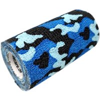 LisaCare kohäsive Bandage - Camo Blau - 10cm x 4