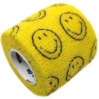 LisaCare Kohäsive Bandage 5cm - Smiley gelb