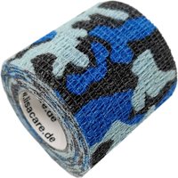 LisaCare Kohäsive Bandage 5cm - Camouflage blau
