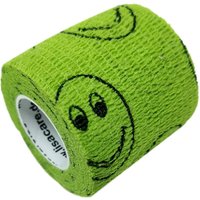 LisaCare Kohäsive Bandage 5cm - Smiley grün