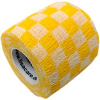 LisaCare Kohäsive Bandage 5cm - Karo gelb