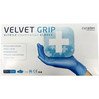 Curaden Velvet Grip Nitril Handschuhe - Größe L