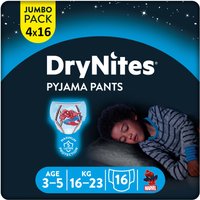Huggies DryNites Windeln für Jungen 3-5 Jahre (16-23kg) Jumbo Monatspack