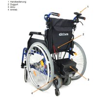 Drive PowerStroll Rollstuhlschiebehilfe bis 135 kg