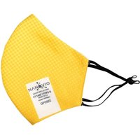 Nanovio Ffp2 Maske wiederverwendbar I Yellow & Orange I Nano Maske aus Europa