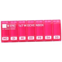 Wepa 1x7 Wochenbox pink/UV-Schutz+
