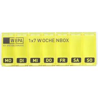 Wepa 1x7 Wochenbox gelb/UV-Schutz+