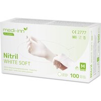 Medi-Inn Nitril white soft Einmalhandschuhe