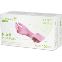 Medi-Inn Nitril Pink Plus Einmalhandschuhe