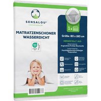 Sensalou Matratzenschoner Wasserdicht - Nässeschutz Matratzenauflage 80x180cm