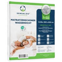 Sensalou Matratzenschoner Wasserdicht - Nässeschutz Matratzenauflage 200x200cm